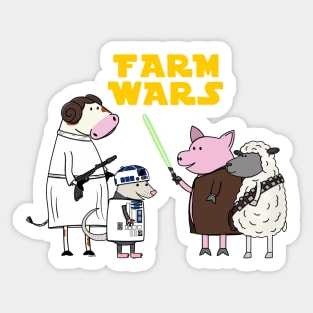 Farm Wars Sticker